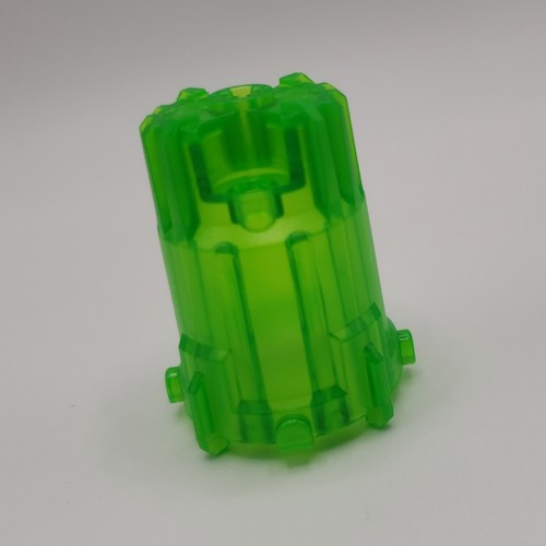 LEGO Hero Factory Container Bucket TRANS BRIGHT GREEN (x1) 87826 NEW RARE PART - Picture 3 of 6