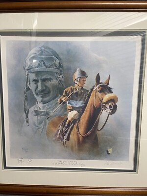 Fred Stone The Old Warriors print 195/1950 Double signed