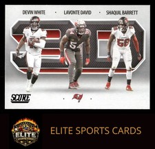 2021 Score #3D10 Devin White / Lavonte David / Shaquil Barrett 3D