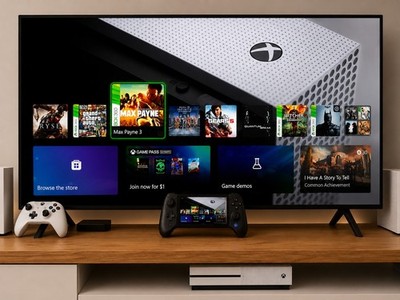 Microsoft Xbox One S 1TB + GameSir G8 Plus + 11 Spiele   TV & Handheld Gaming