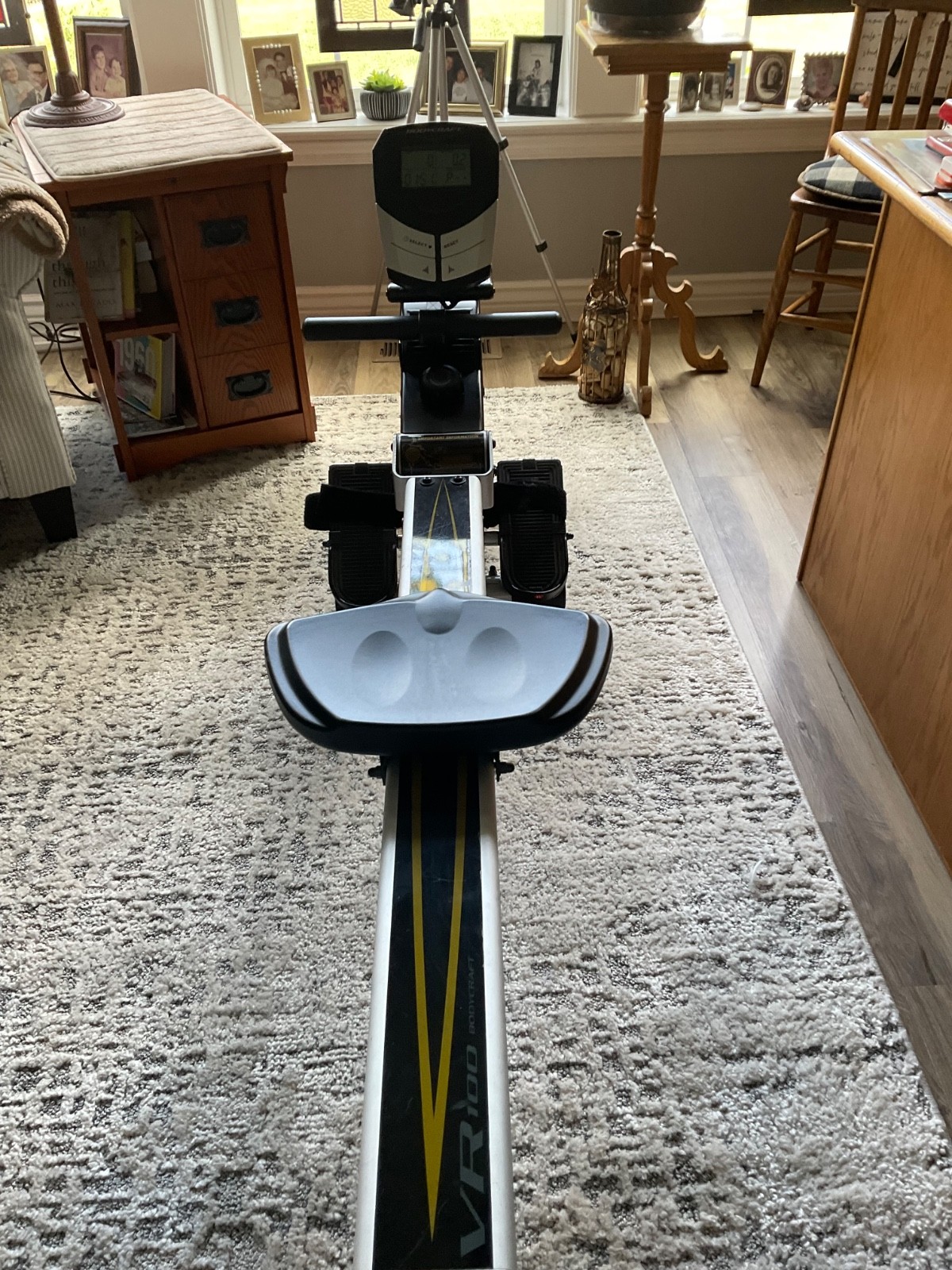 Bodycraft VR100 Rowing Machine with Air/Magnetic Resistance t
