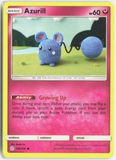 Azurill 146/236 Common Cosmic Eclipse Pokemon Near Mint