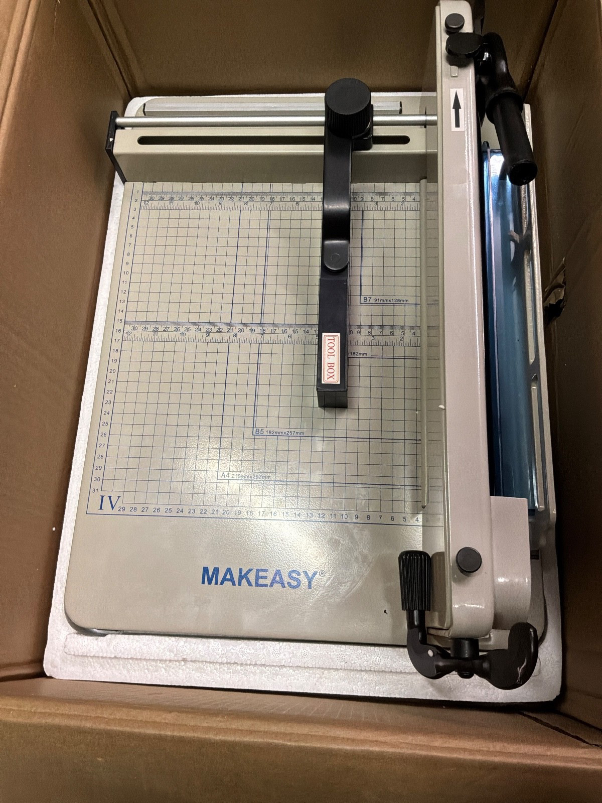 Paper Cutter 12 Inch, Heavy Duty Paper Cutter for A4 Paper, Guillotine Paper Cut