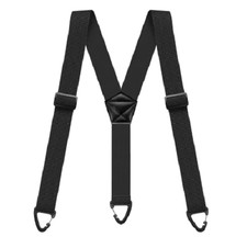 UK Heavy Duty Elastic Suspenders for Men Trouser Pants Braces Strap Work Belt GB