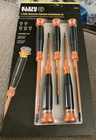 Klein Tools 85615INS - 5-Piece Insulated Precision Screwdriver Set NEW