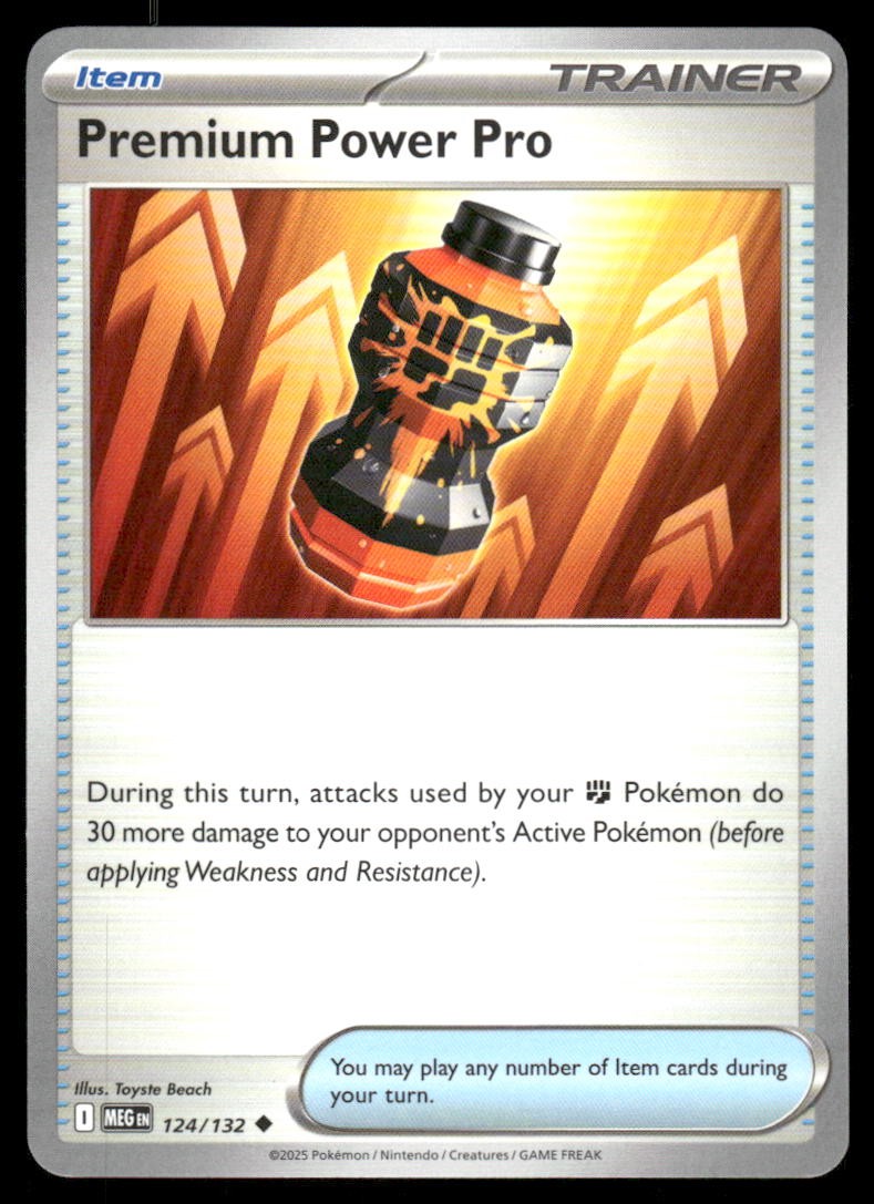 ME01: Mega Evolution #124/132 Premium Power Pro