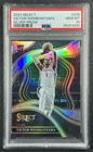 VICTOR WEMBANYAMA PSA 10 2023 PANINI SELECT 288 ROOKIE SILVER PRIZM RC COURTSIDE