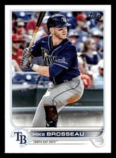 Mike Brosseau  2022 Topps #223 Tampa Bay Rays *Buy10get5FREE*