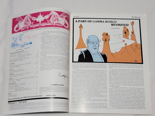 The Dragon Magazine Issue # 25 May 1979 Vol. III No. 11 Vintage RPG D&D Gaming - Picture 3 of 16