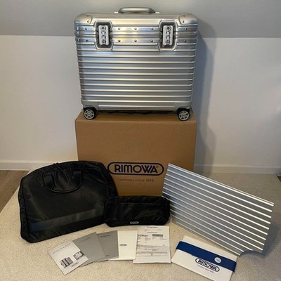Rimowa Topas Pilot Case 36L Silver 4-wheels Carry Case Suitcase | eBay