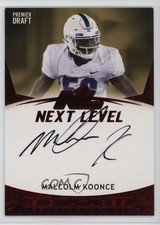 2021 Sage Premier Draft Next Level Auto Red Malcolm Koonce #21NL-MK Auto 1qg4