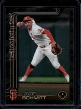 2025 Topps Memorial Day Camo #495 Casey Schmitt 1/25 San Francisco Giants 44878
