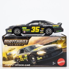 2026 Matchbox The Movie Power Grabs 6 Chevy Stock Car Matte Black Fsb 2026 Matchbox The Movie Power Grabs 6 Chevy Stock Car Matte Black Fsb