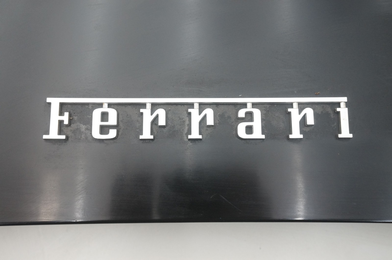Rear Engine Bonnet Lid Grille Panel Black OEM 87413911 Ferrari 488 Spider 2017
