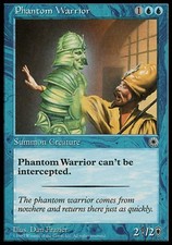Phantom Warrior - Medium Play MTG Portal