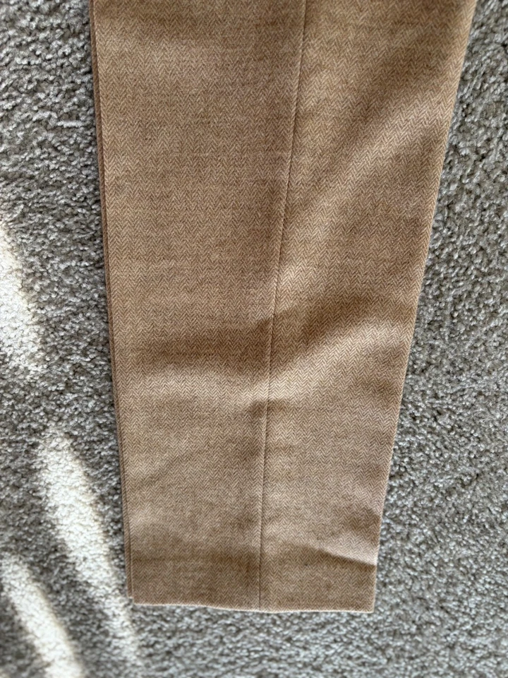 ¡Raro! Hombre Lana Ralph Lauren Espiga Pantalones US 32 Foto 3 de 4