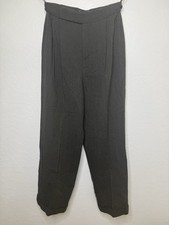 High Waisted Vintage Ralph Lauren Purple Label Wool Pants pockets Size 4