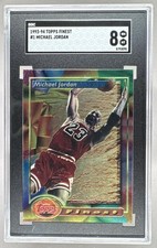 8793090 Michael Jordan 1993 Topps Finest #1 SGC 8