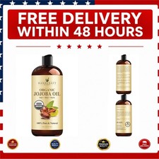 Organic Jojoba Oil 16 fl oz Cold Pressed Carrier Oil Handcraft Blends