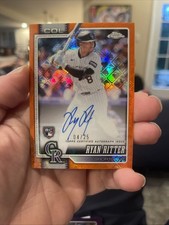 Ryan Ritter Chrome 2026 Orange /25 Auto