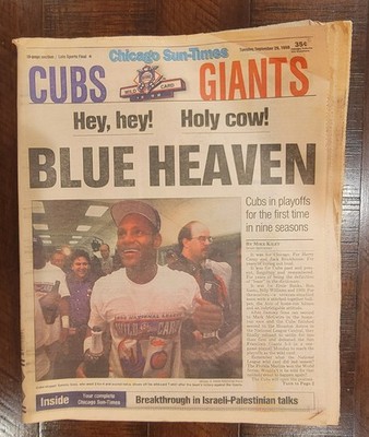 Chicago Sun-Times September 29, 1998 ''Blue Heaven''