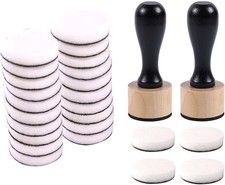 26 Packs Mini Ink Blending Tool Set, 2 Mini Applicator Tools and 24 Replaceme...