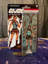 G.I. JOE-Classified Lara Tomb Raider Croft Retro Card 6 Fig -IN HAND NEW USA