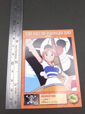 Nami #49 One Piece Carddass Masters Card 2000 Bandai Japanese TCG