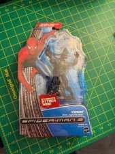 Spider-Man 3 Movie Venom w Symbiote Attack Capture Web Action Figure NEW 2007