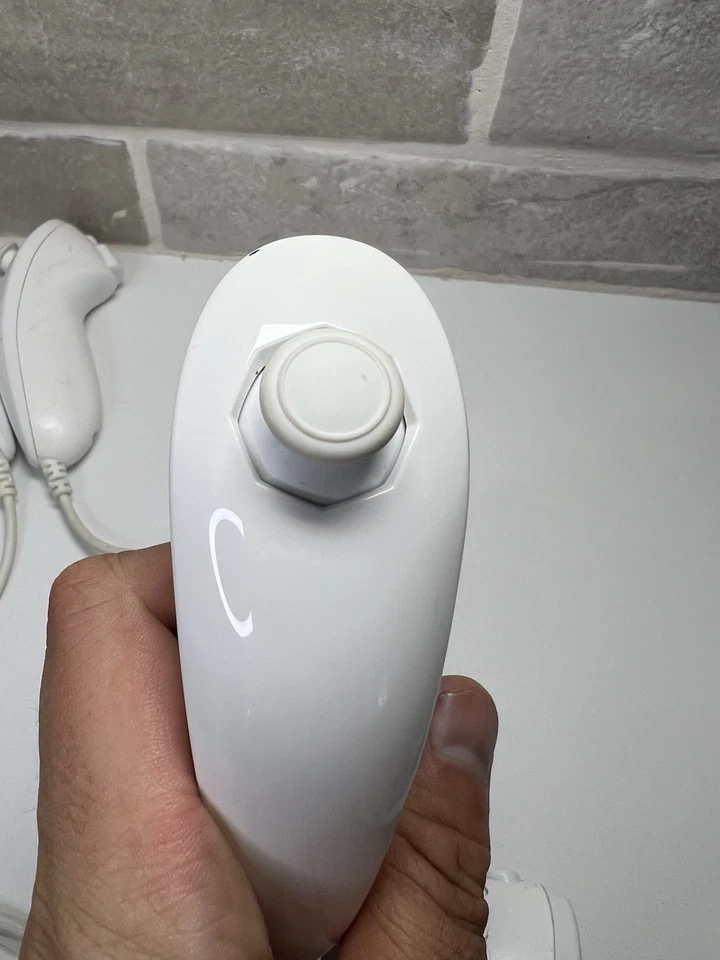 Nintendo Nunchuck Controllers Lot Of 4 Official OEM Nintendo Wii Or Wii U - Image 3 of 4