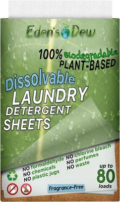 Plant-based Laundry Detergent Sheets (Bulk Sale)