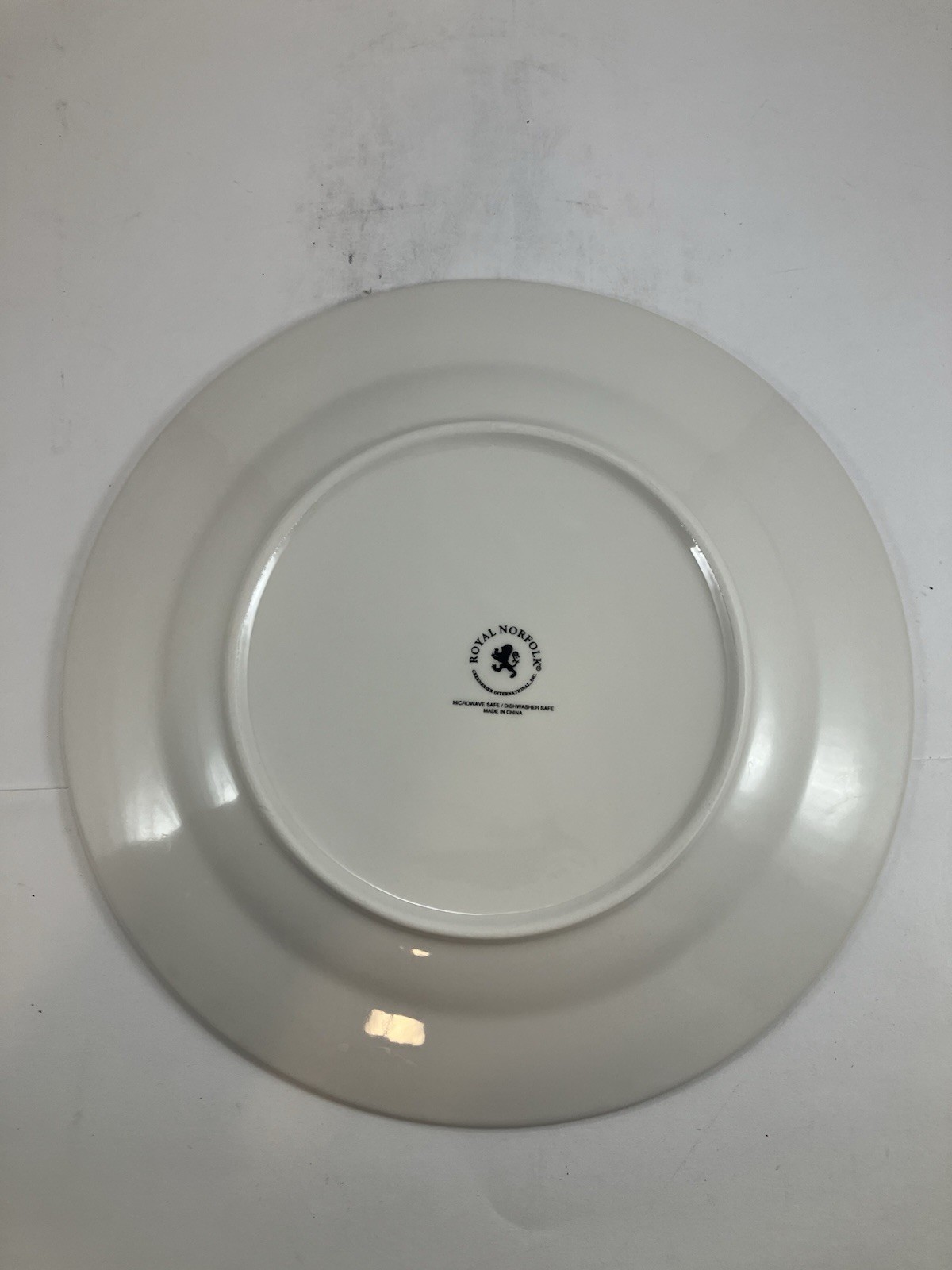 Royal Norfolk Green Evergreen Trees Dinner Plates 10 1/2" [Set of 5]