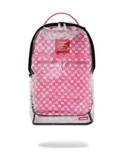    Sprayground Clear Dlx Backpack - Checked O...