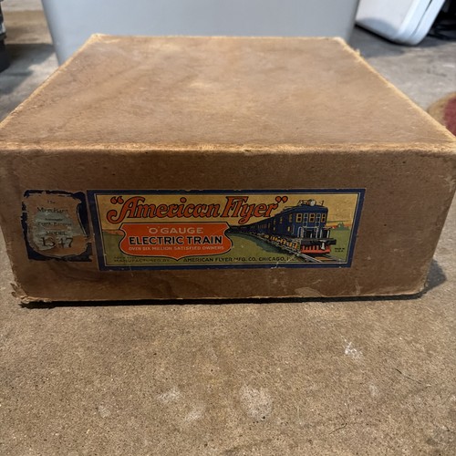 Vintage, Pre-War, American Flyer -  (Model 1347) BOX ONLY