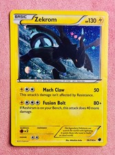 Zekrom | 39/116 | BW Plasma Freeze | 2013 Vintage Pokemon Card | Cosmos Holo MP