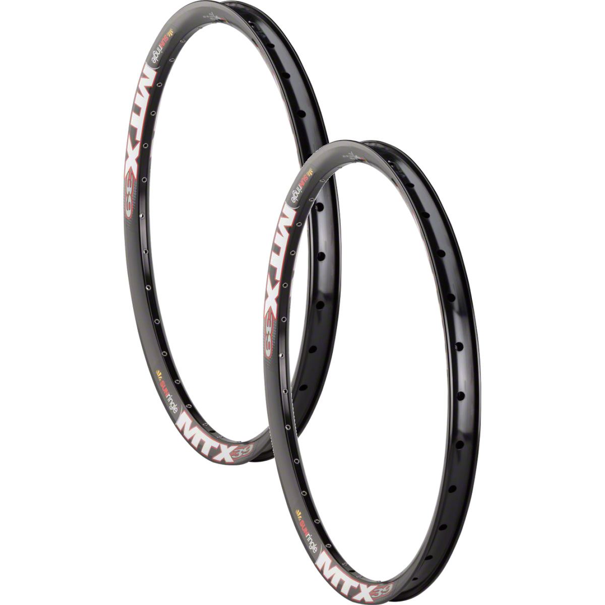 サンリングル SUN RINGLE 26inch old mtbリム32h Pack of 2 Sun Ringle MTX39 Rim - 26