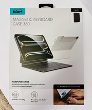 ESR Magnetic Keyboard Case 360 Bluetooth For iPad Pro 13 M5/M4 Black
