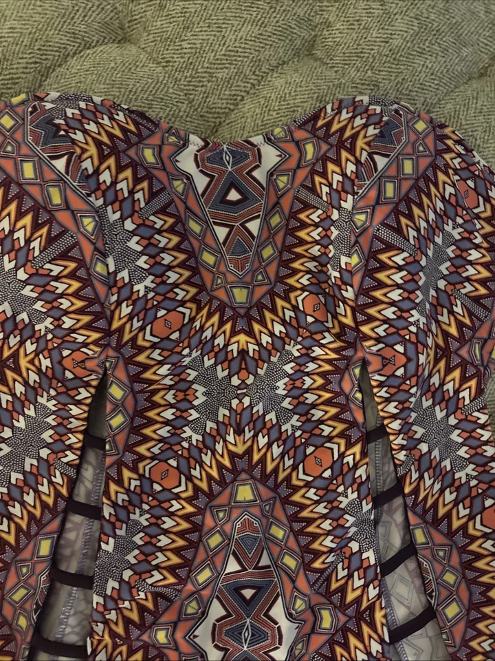 Nuevo con etiquetas Traje de baño Jessica Simpson Cut Out Peek A Boo de una pieza sin tirantes sin correa XL Foto 4 de 4