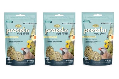 Protein Egg Food, 5 Ounces, for All Birds (3 Pack - 5 Ounces)