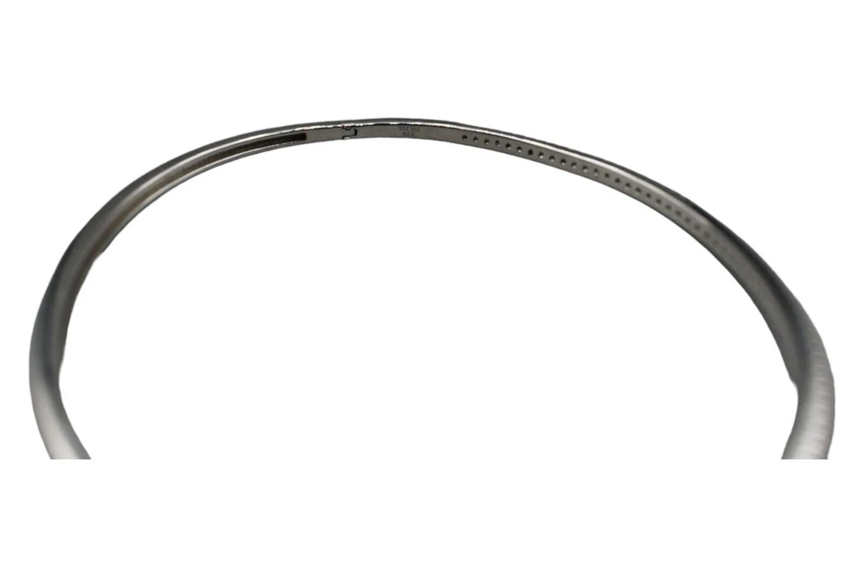 Brazalete Accents by Affinity Diamante Fino 0.25 cttw Blanco Rodio Esterlina Foto 3 de 4