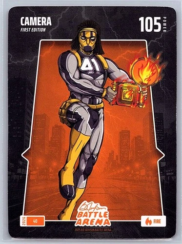 2026 Bo Jackson Battle Arena FIRE - CAMERA - Alvin Kamara #40