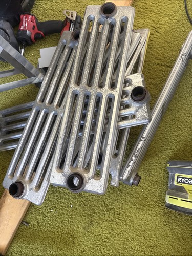 Old Steam Radiator Cast Iron Parts | eBay