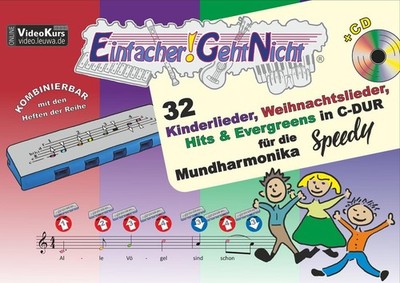 Einfacher!-Geht-Nicht: 32 Kinderlieder, Weihnachtslieder, Hits & Evergreens in C
