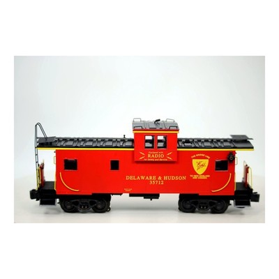 K-Line D&H 35712 Radio Caboose O Gauge 1:48 Scale Light Works Smoke As-Is Red