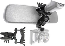 CALIDAKA Car Interior Holder Camera Bracket Auto Driving Universal Dash Black 