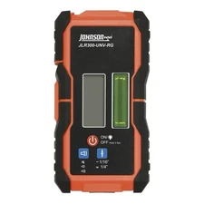 Johnson Level® Green & Red Beam Rotary Laser Level LCD Detector