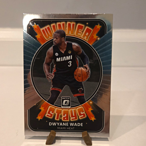Panini 2021-22 Donruss Optic Dwyane Wade #10 Winner Stays Insert Heat