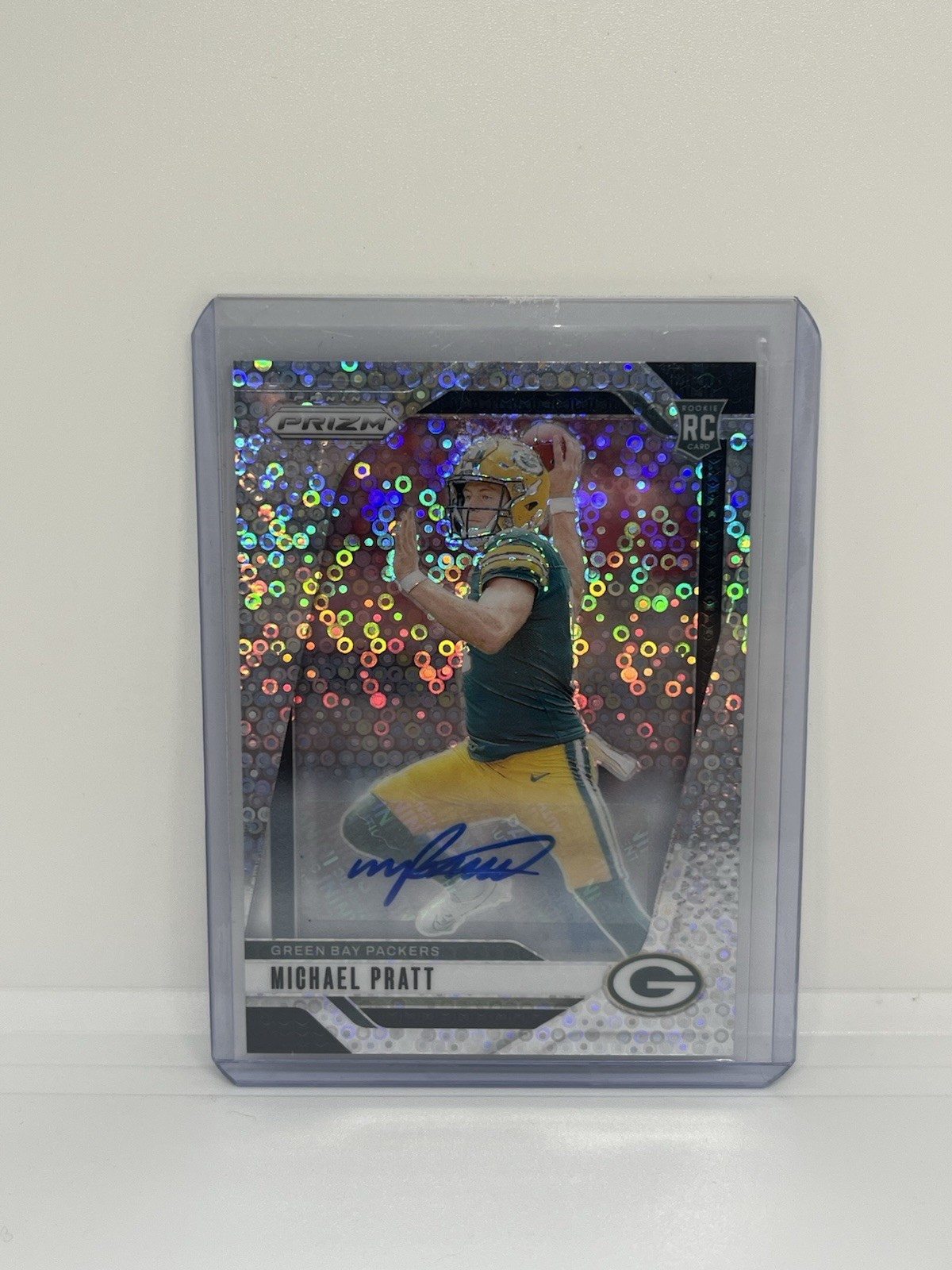 2024 Panini Prizm - #379 Michael Pratt No Huddle Auto RC