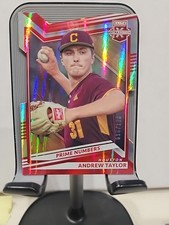 2022 Panini Elite Extra Edition - Andrew Taylor #80 Prime Numbers B Die-Cut /125