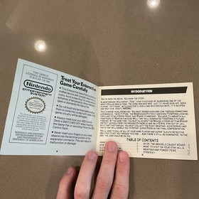 Nintendo NES Who Framed Roger Rabbit Manual Instruction Booklet Only Authentic